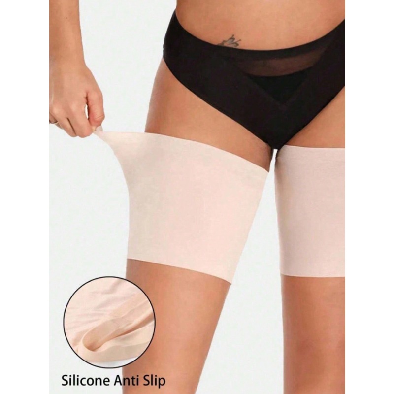 Silicone Band Women - Anti-Reibungs-Oberschenkelbänder für Damen, hochelastisches Silikon, rutschfeste,