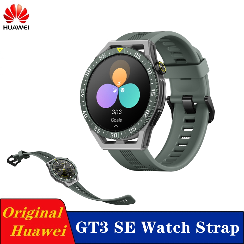 Silicone Watch Band 22Mm - Original Huawei GT Sport Silikon-Uhrenarmband für