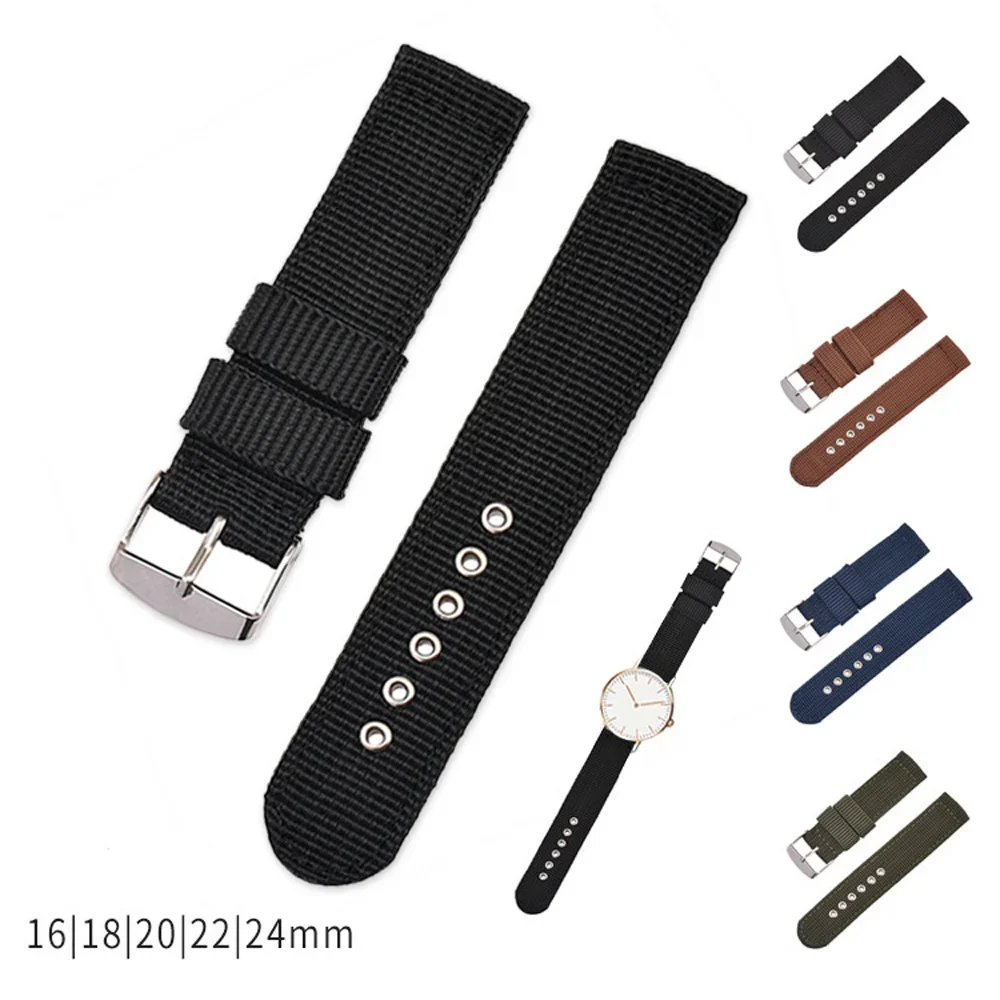 Canvas Strap Watch - Weiches und bequemes Nylon armband Universal