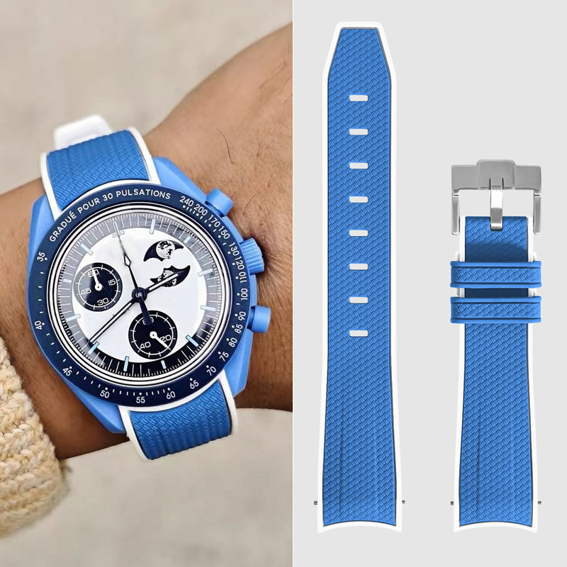 Buckle Pin Ss - Für Omega Swatch 20mm Gebogenes Uhrenarmband