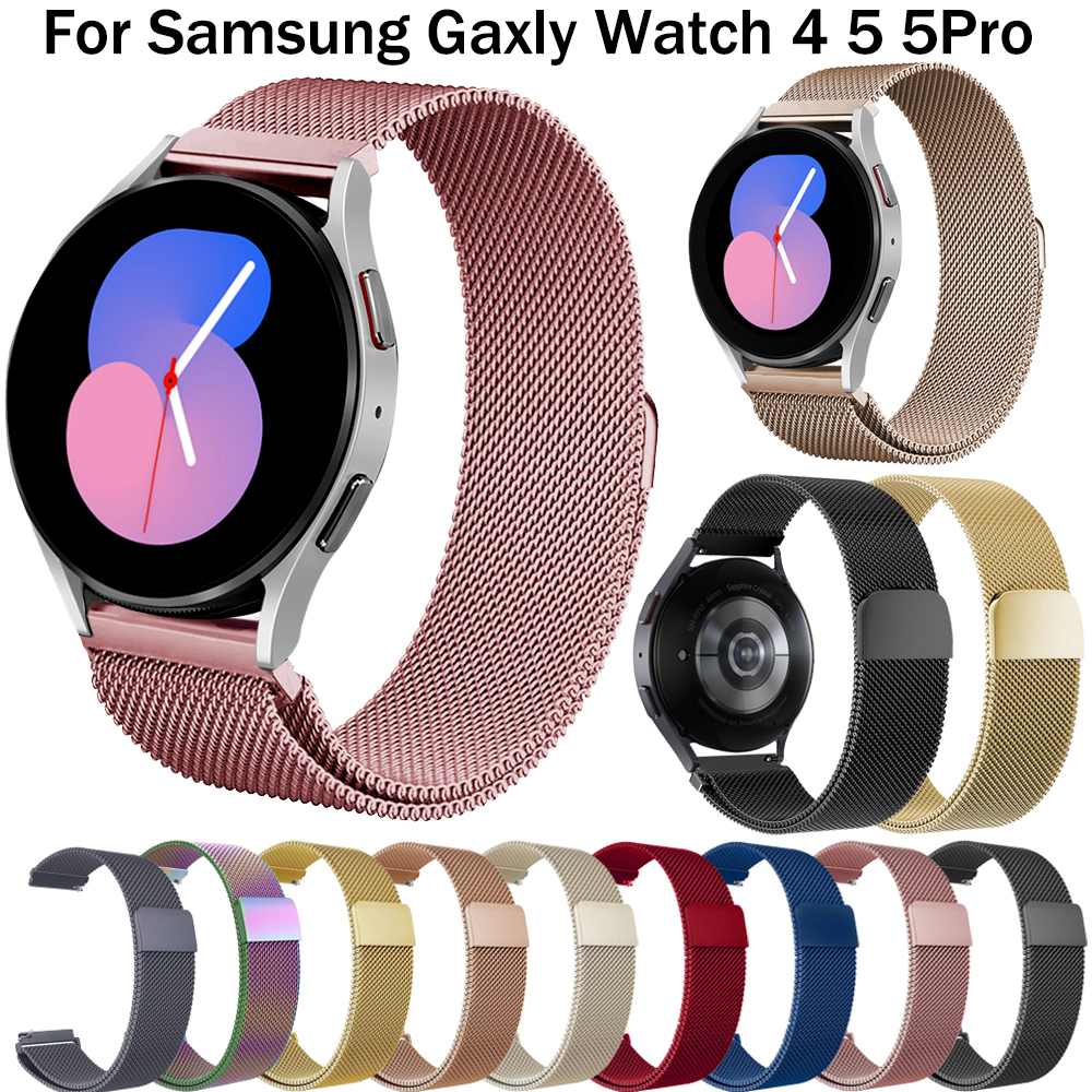 Milanese Loop Magnetic - Metallarmband für Samsung Galaxy Watch 5