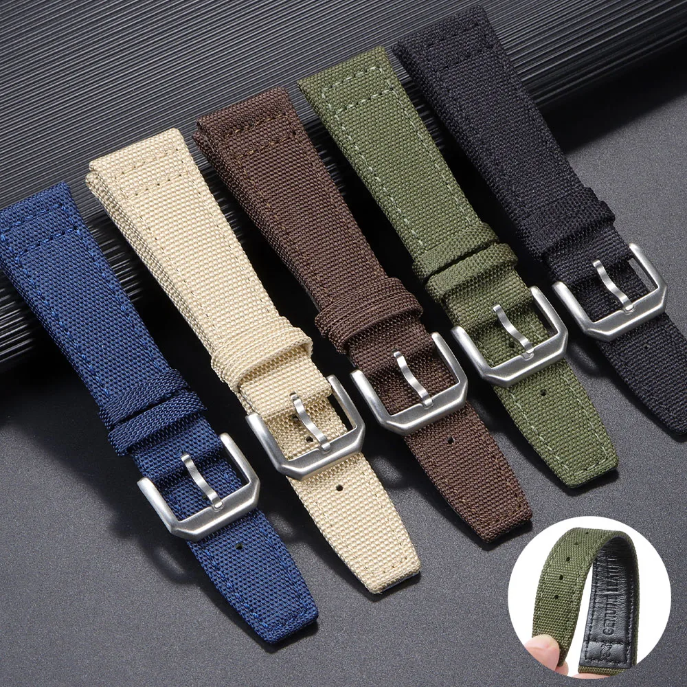Nato Strap Nylon - Nylon Canvas Uhrenarmband für IWC PILOT