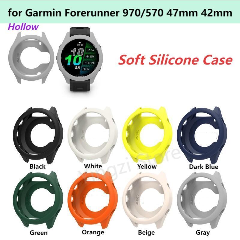 Silicone Watch Band 22Mm - Weiche Silikonhülle für Garmin Forerunner 970