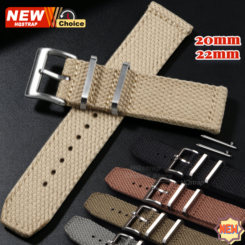 Nato Strap Nylon - Neues Nylon-Baumwoll-Uhrenarmband, 20 mm, 22 mm,