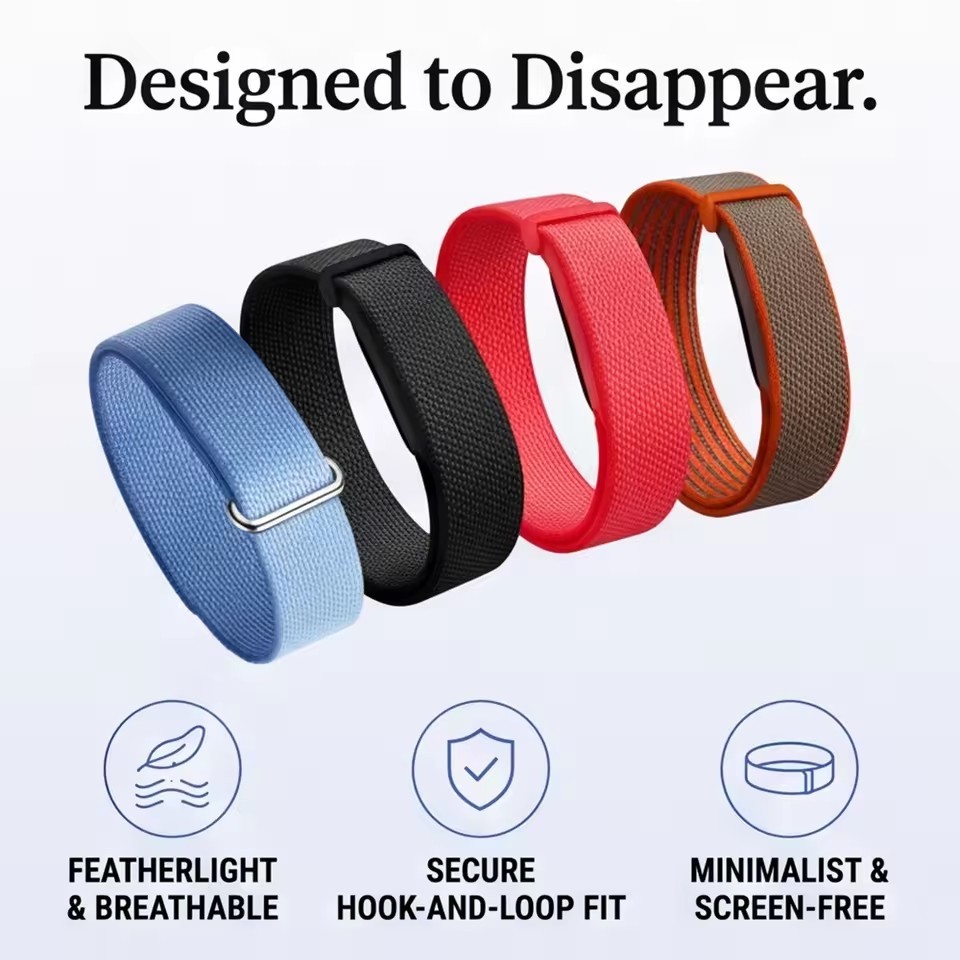 Sport Loop Velcro - Nylon-Schlaufen-Sportarmband mit Klettverschluss für Google Fitbit