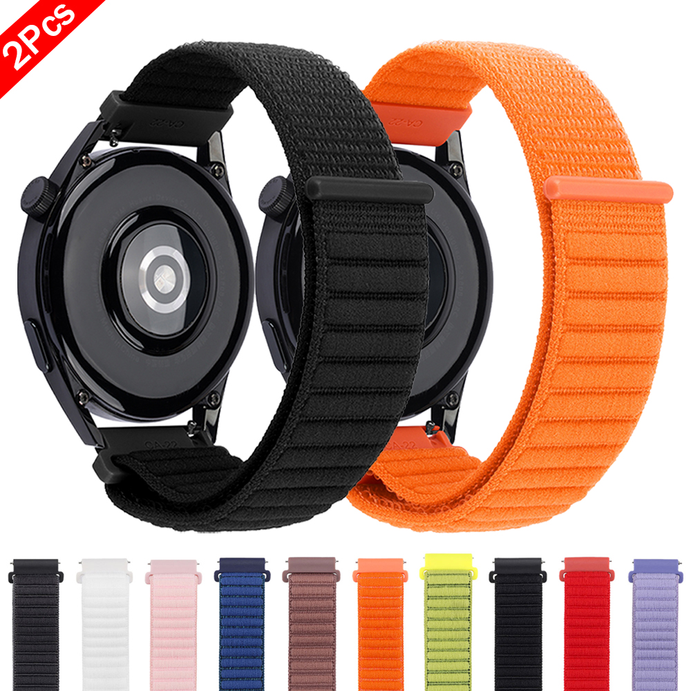 Sport Loop Velcro - 20 mm 22 mm Nylon-Sportarmband für