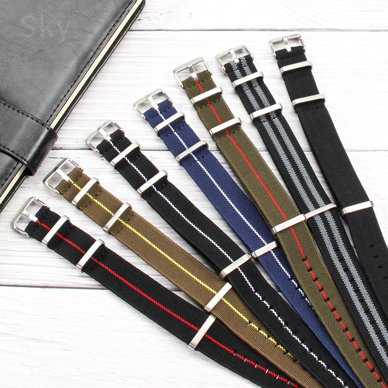 Nato Strap Nylon - 60er Jahre Französisches Armee-Uhrenarmband für Nylon-Uhrenarmband