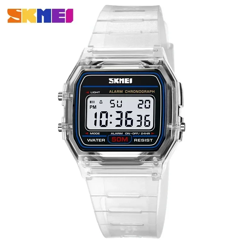 Rubber Strap Diver - SKMEI 2056 Transparent TPU Strap Damen