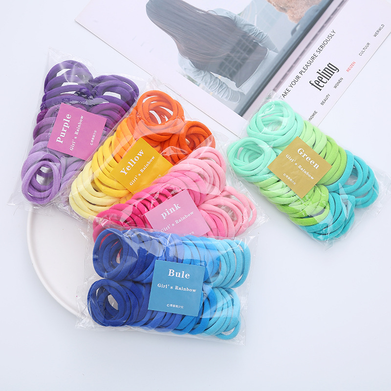 Silicone Band Women - 50 Teile/satz Frauen Mädchen Grundlegende Haar