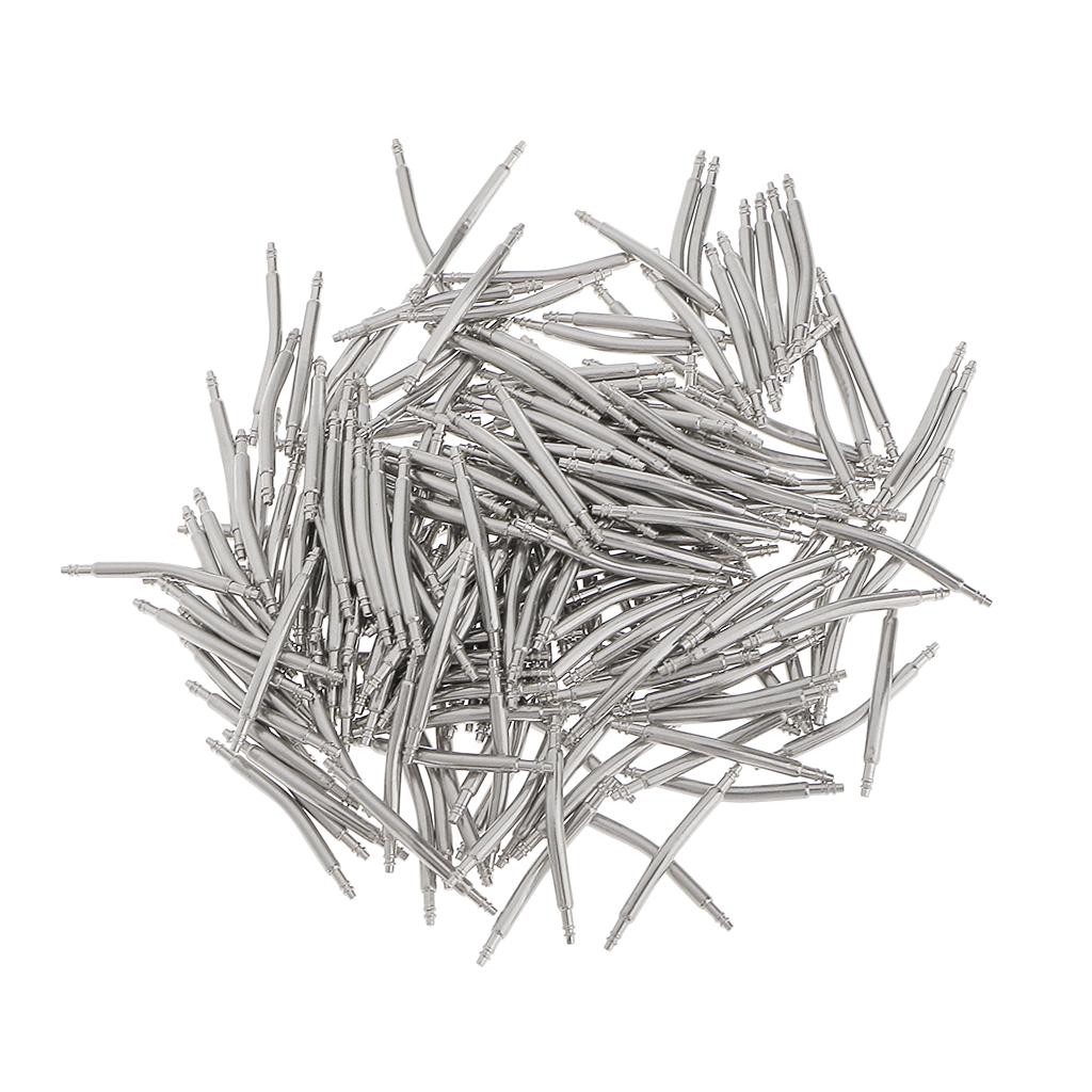 Curved Spring Bar - 200 Stück gebogene Federstangen aus Edelstahl