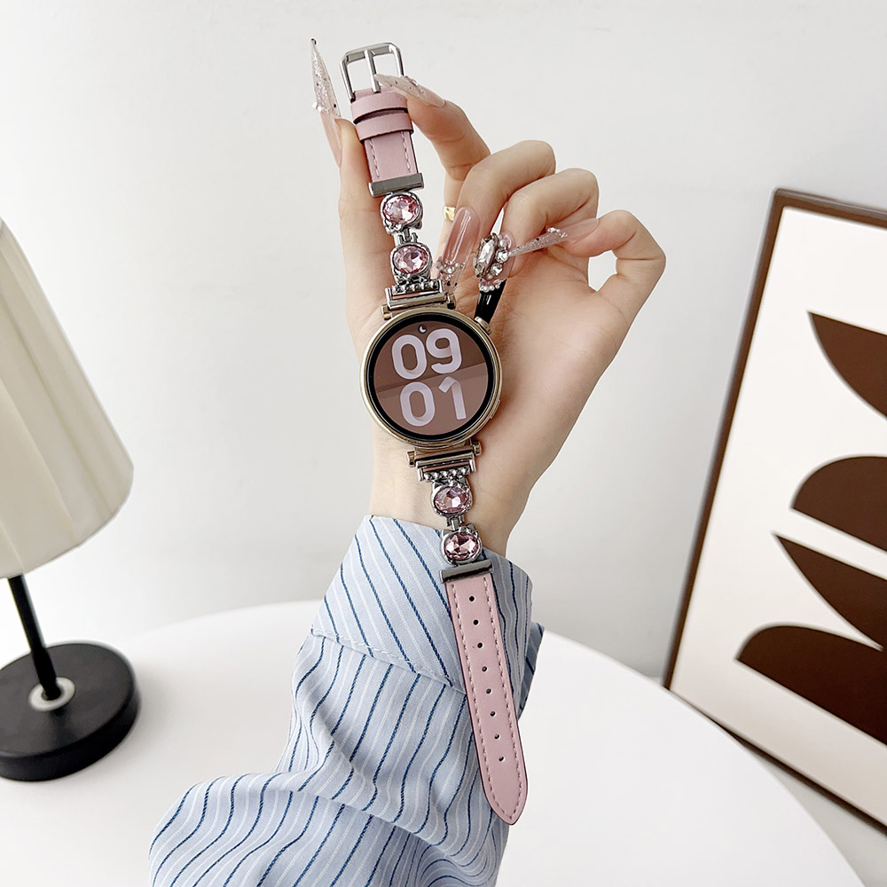 Leather Strap Quick Release - Elegantes Uhrenarmband für Damen, 18 mm,