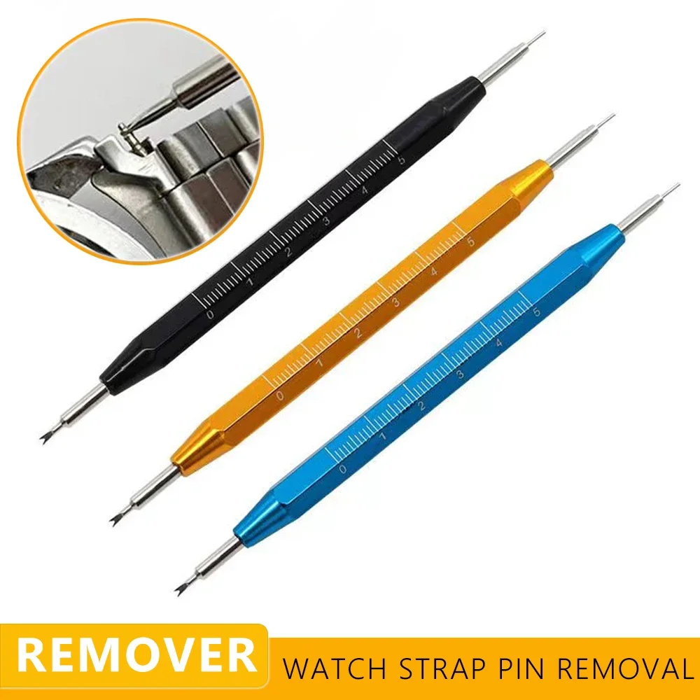 Spring Bar Tool Set - Doppelseitiges Uhrenfedersteg-Werkzeug, Uhrenarmband-Ersatz-Entfernungswerkzeug, Bandstift-Entferner, Uhrenreparaturwerkzeug für