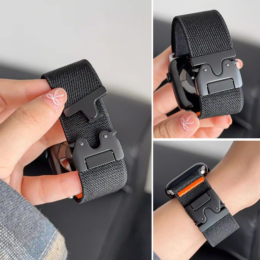Parachute Strap Elastic - Fallschirmbänder für Apple Watch Ultra 2