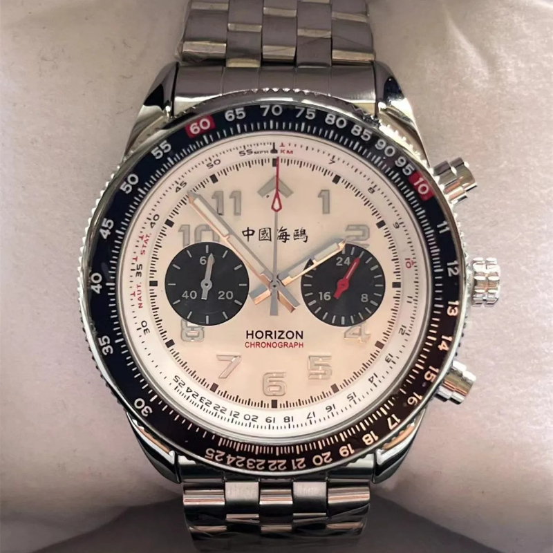 Canvas Strap Watch - Modische Casual 42mm 1963 China Aviation