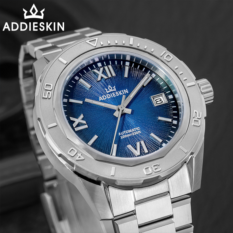 Stainless Bracelet Diver - AddiesKin K002 Automatische mechanische Luxusuhr reloj