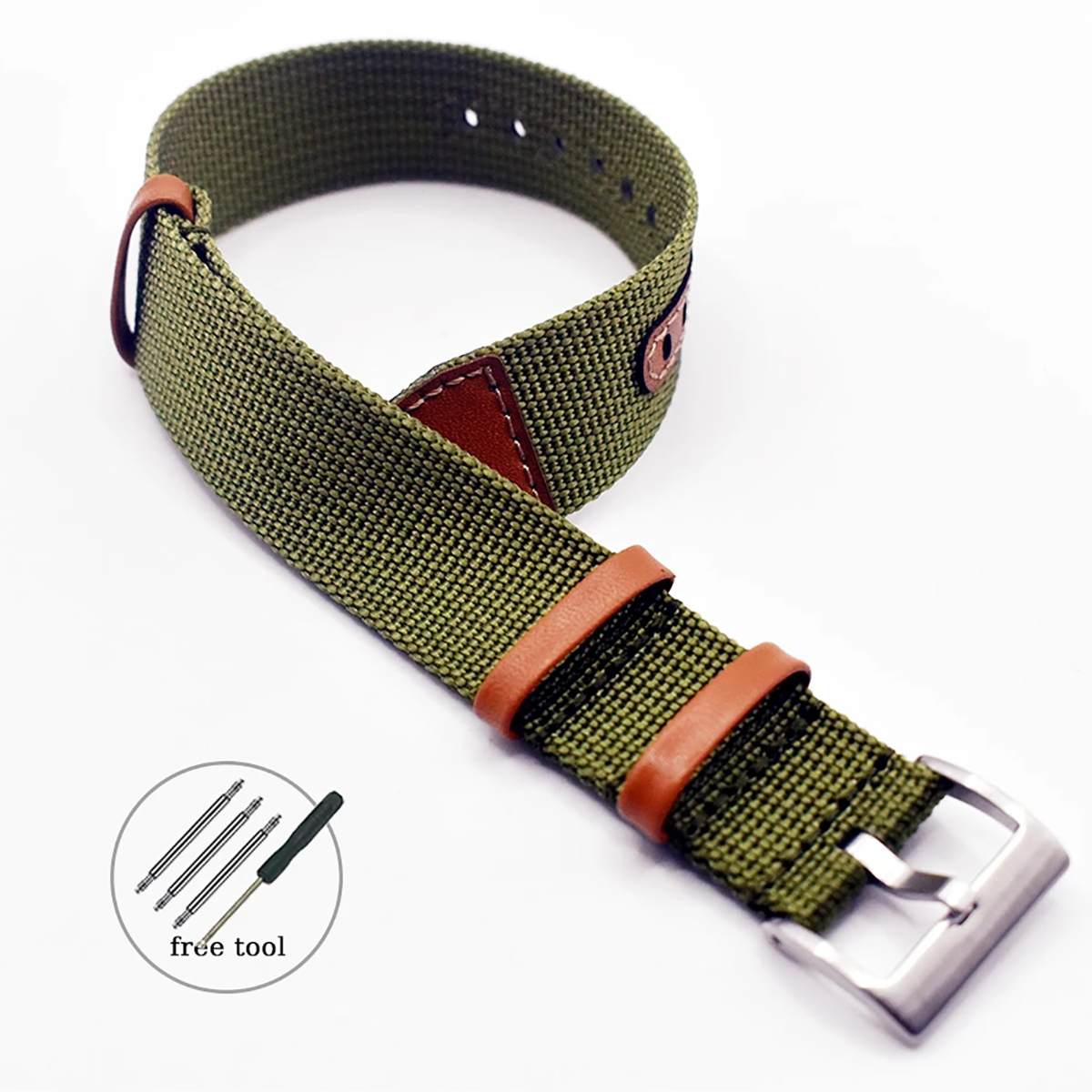 Nato Strap Nylon - Weiches Uhrenarmband für Seiko Ersatz 20mm