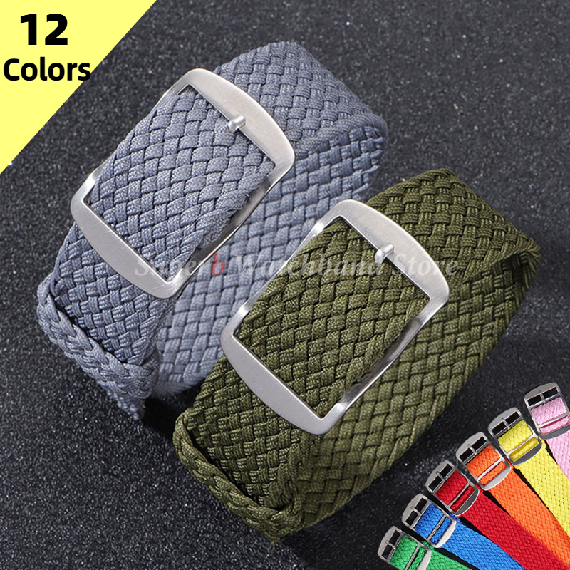 Perlon Strap Woven - Nylon gewebtes Canvas-Uhrenarmband für Perlon für