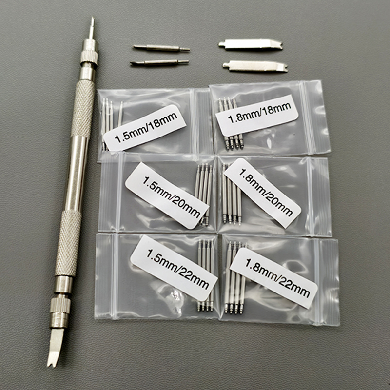 Spring Bar Tool Set - Uhrenreparatur-Gabelwerkzeug für Uhrenarmbänder und Gehäuseboden mit