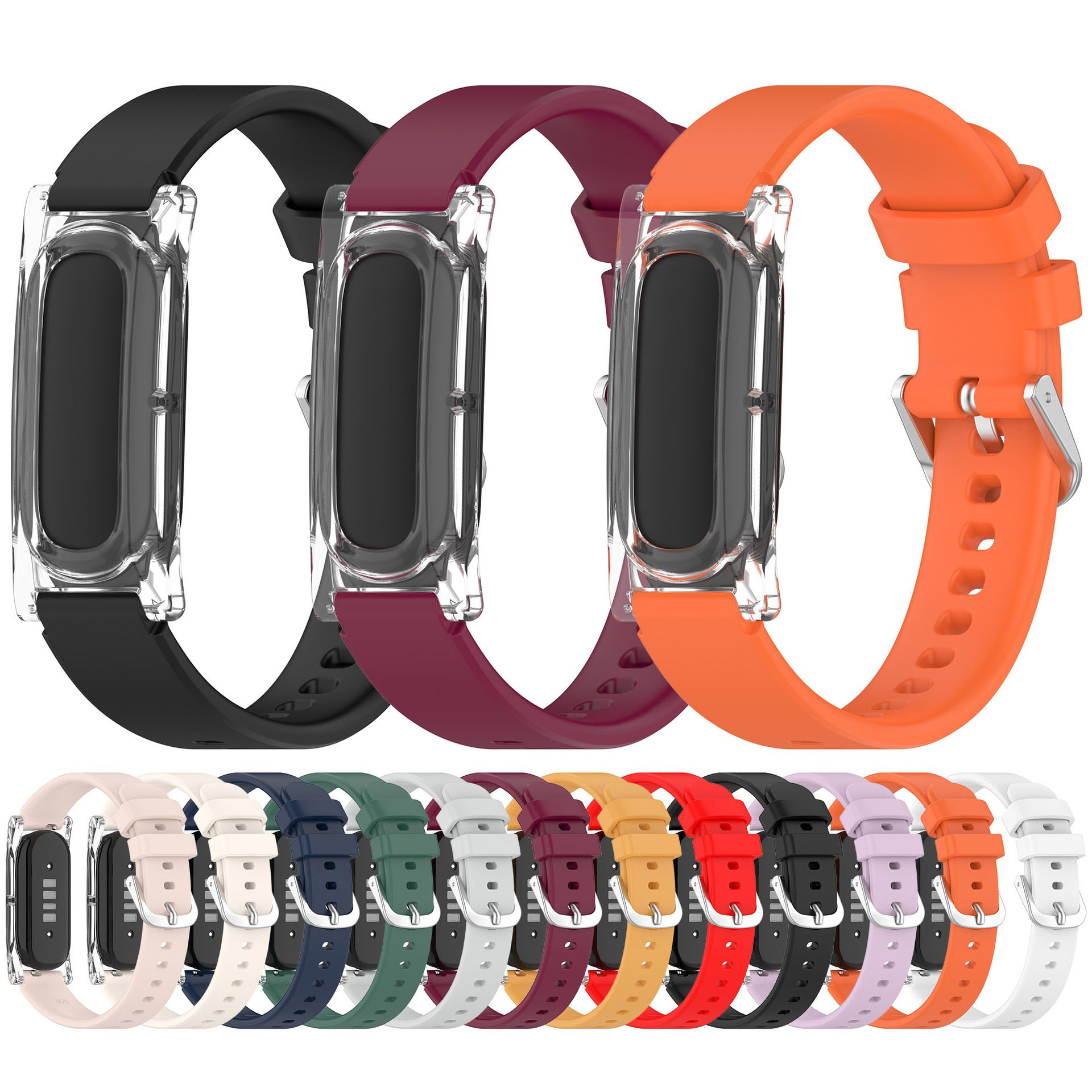 Silicone Band Women - Silikonarmband, kompatibel mit Google Fitbit Air,
