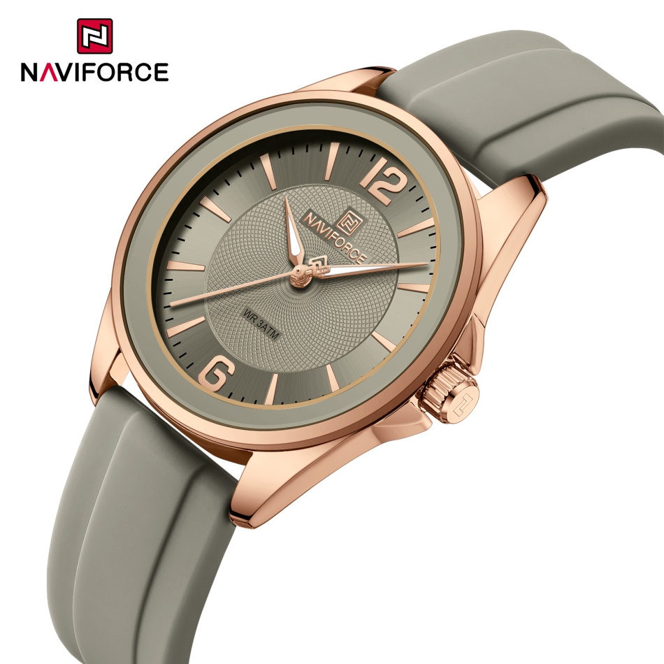Silicone Band Women - Neuer Stil NAVIFORCE Damenuhren Sport Silikonarmband