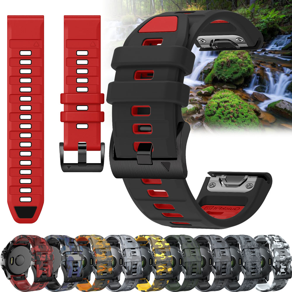 Silicone Watch Band 22Mm - Fenix E 47 mm offizielles QuickFit