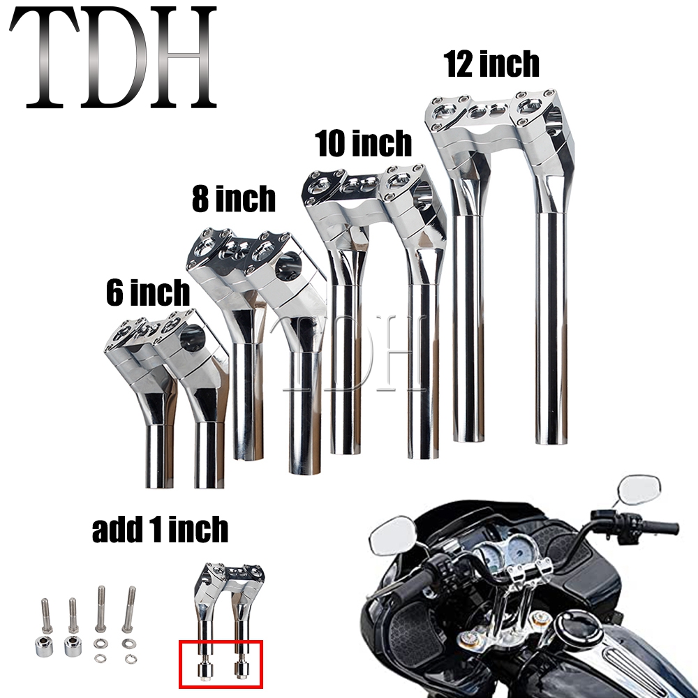 Curved Spring Bar - 25MM 1 Zoll Motorrad Modularer Lenkererhöhungshalterung