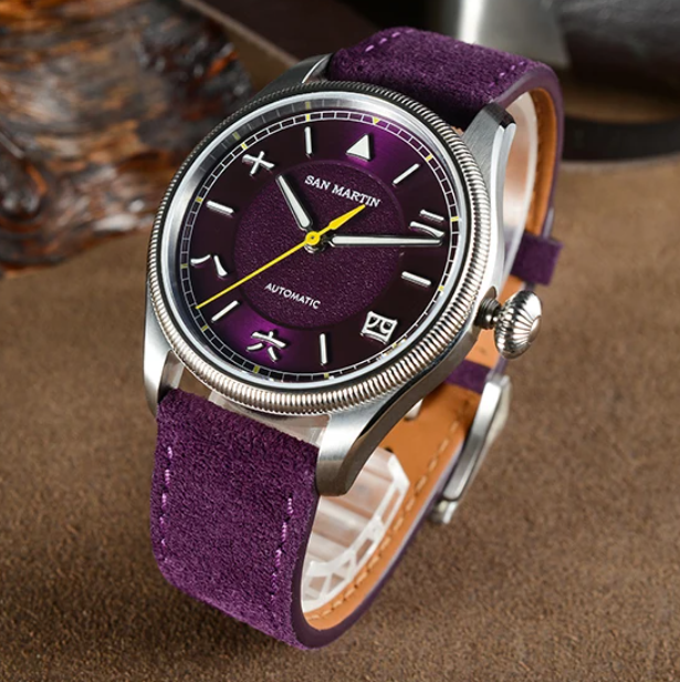 San Martin Herren-Automatikuhr – Leather Strap Quick Release Bewertung und Preis