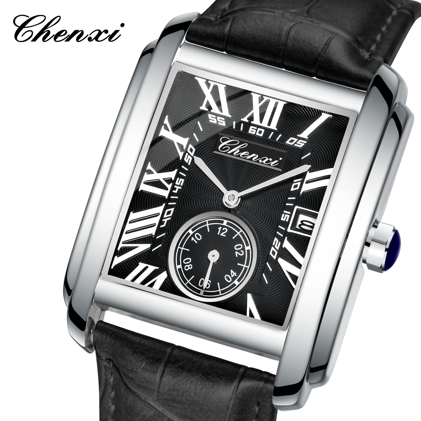 Chenxi 8216 Neue Mode Junge Kl – Leather Watch Band Men Bewertung und Preis