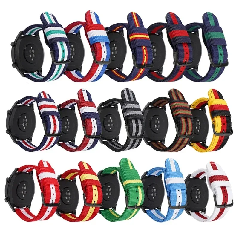 Nylon-Uhrenarmband, 20 mm, 22  – Canvas Strap Watch Bewertung und Preis