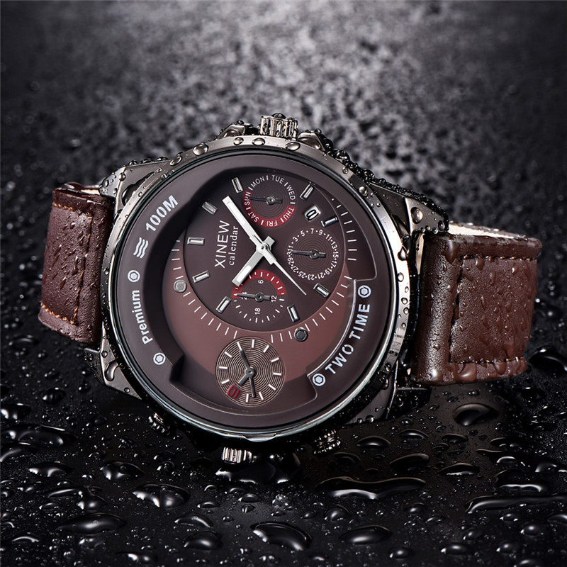 Original XINEW Marke Männer Uh – Leather Watch Band Men Bewertung und Preis
