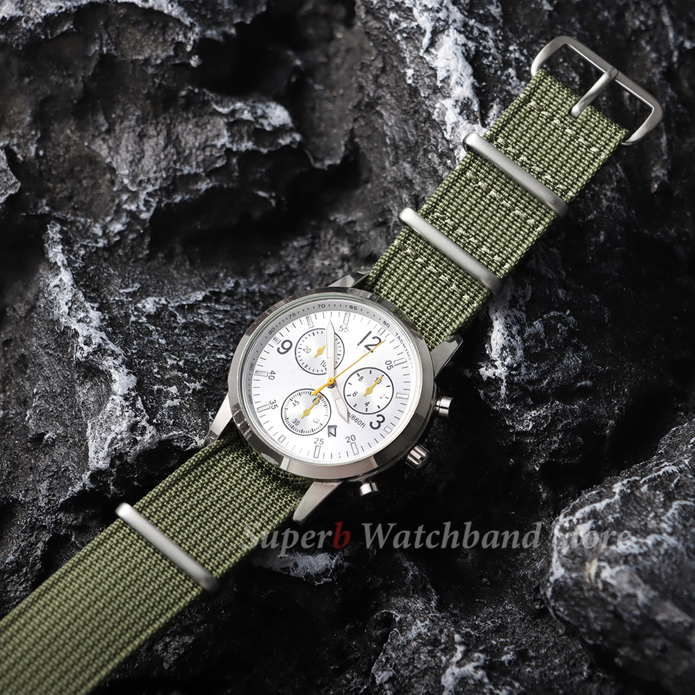 18mm 19mm 20mm 22mm Neues geri – Nato Strap Nylon Bewertung und Preis