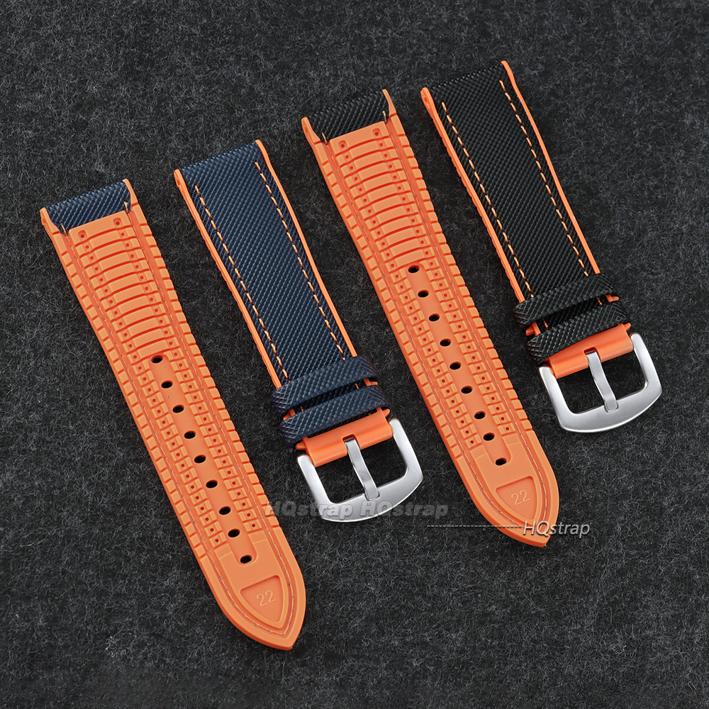 Nylon-Segeltuch-Gummi-Hybrid-U – Suede Strap Watch Bewertung und Preis