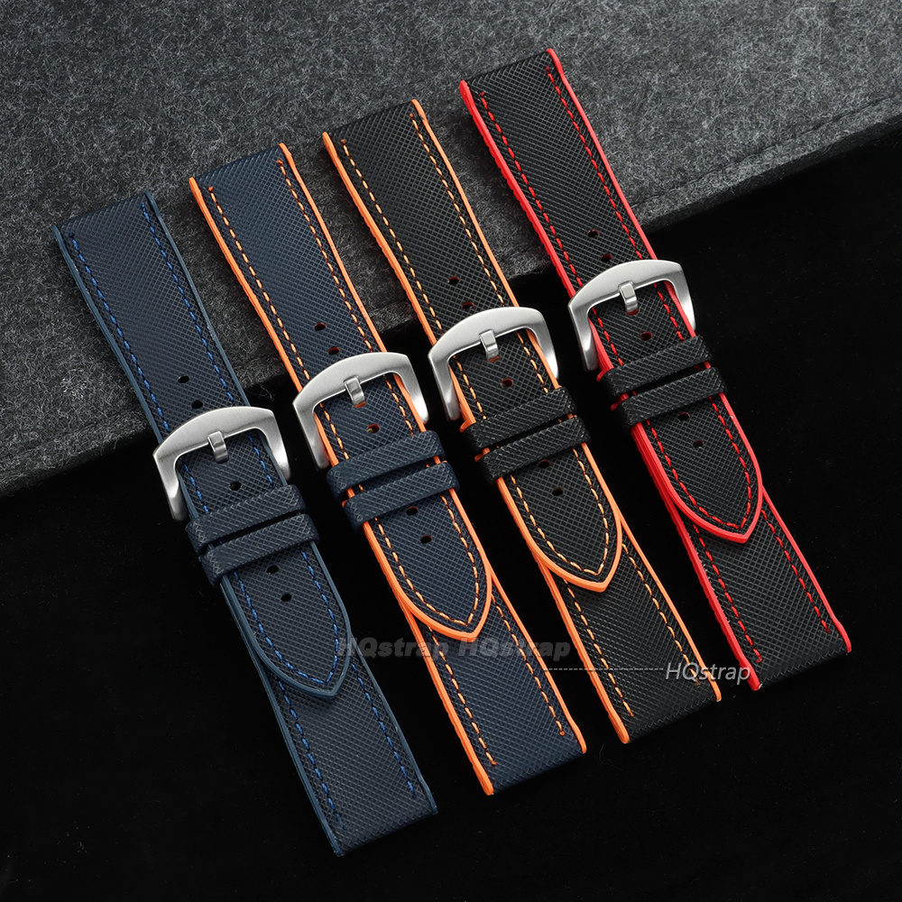 Nylon-Segeltuch-Gummi-Hybrid-U – Suede Strap Watch Bewertung und Preis