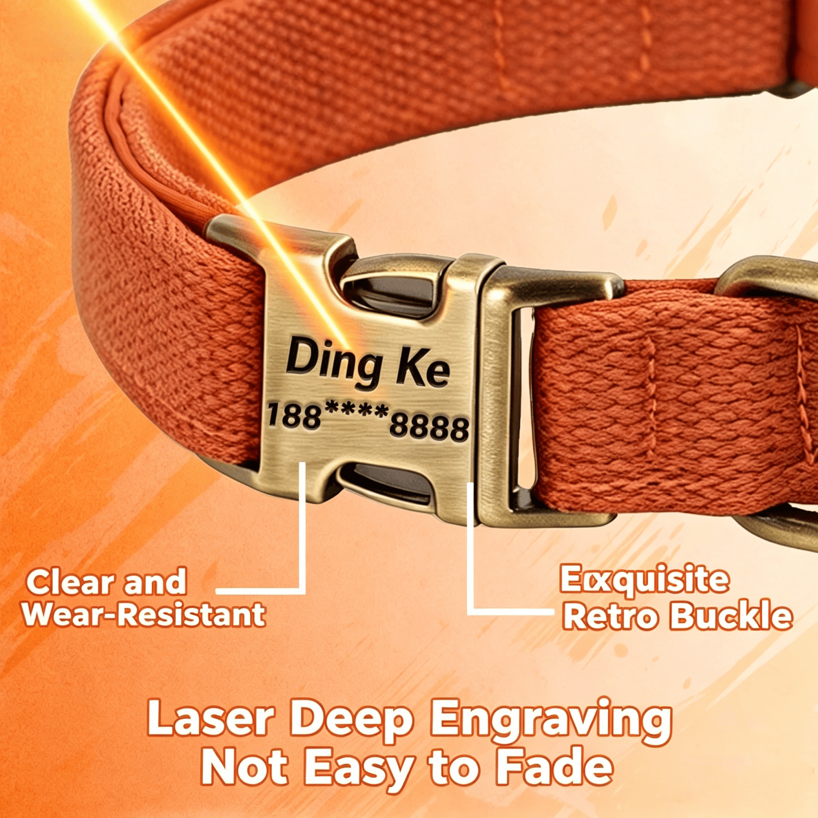 Personalisiertes Hundehalsband – Leather Strap Quick Release Bewertung und Preis