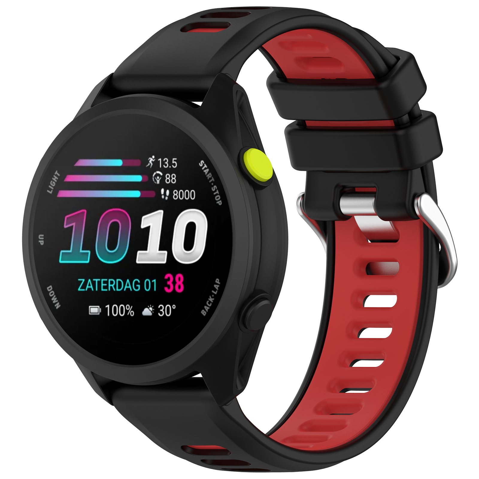 Zweifarbiges Silikon-Sportarmb – Silicone Watch Band 22Mm Bewertung und Preis