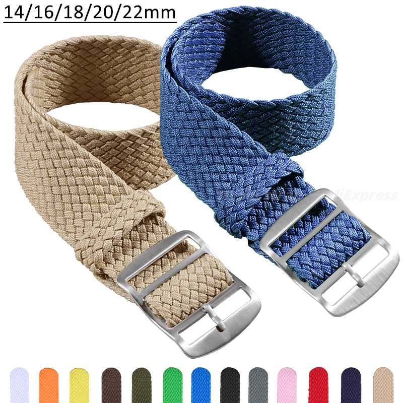 14mm 16mm 18mm 20mm 22mm Nylon – Perlon Strap Woven Bewertung und Preis