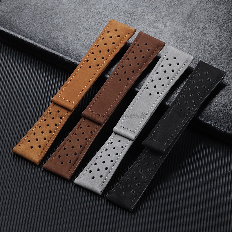 Echtes Rindsleder-Uhrenarmband – Suede Strap Watch Bewertung und Preis