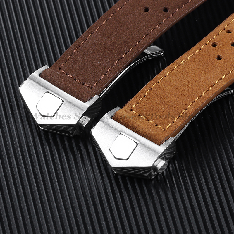 Echtes Rindsleder-Uhrenarmband – Suede Strap Watch Bewertung und Preis