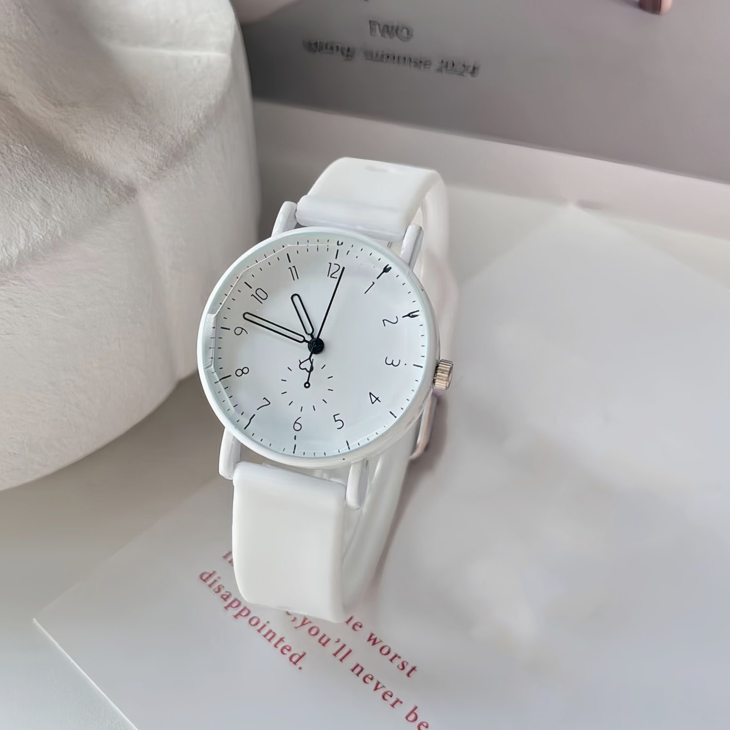 Mode Arabisch Zifferblatt Frau – Silicone Band Women Bewertung und Preis