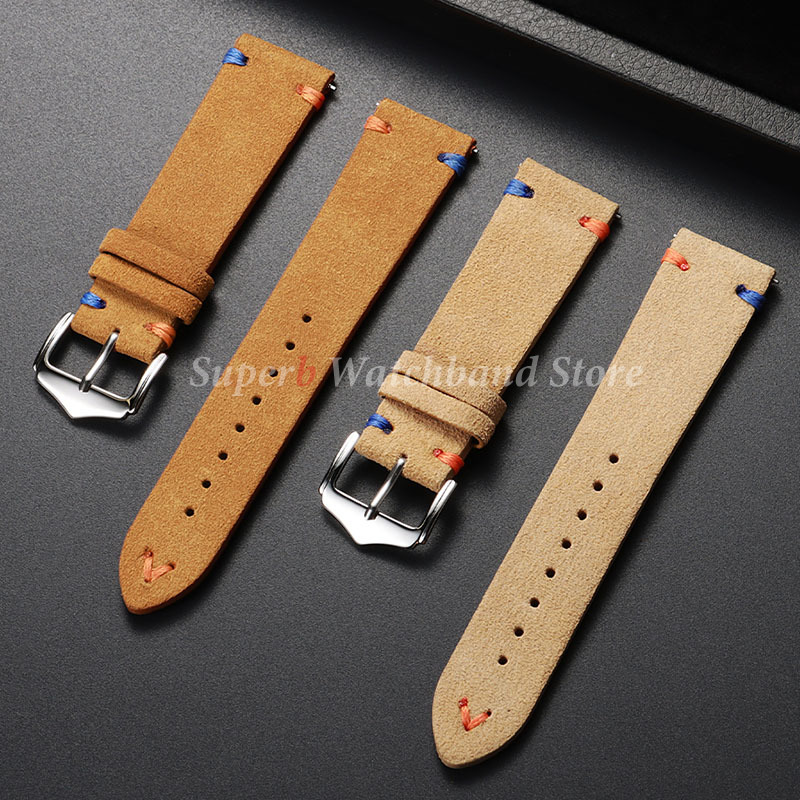 Uhrenarmband aus Wildleder, 18 – Suede Strap Watch Bewertung und Preis