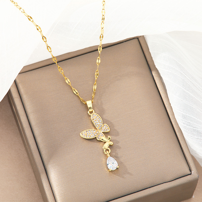Schmetterling-Halskette aus Ti – Butterfly Clasp Deployant Bewertung und Preis