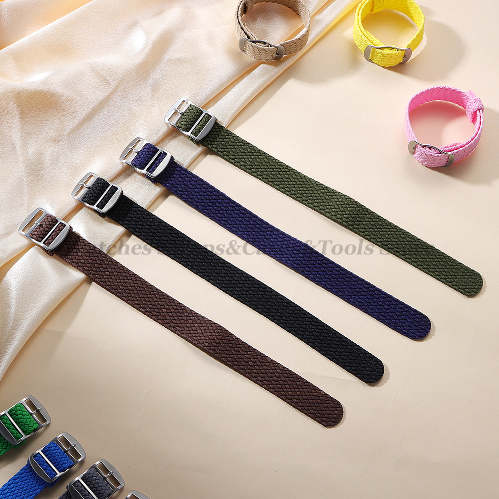 14mm 16mm 18mm 20mm 22mm Nylon – Perlon Strap Woven Bewertung und Preis