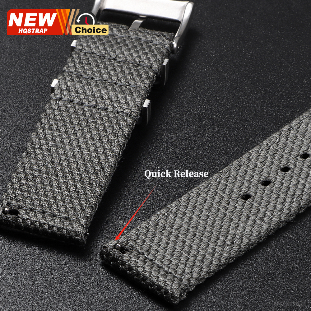 Neues Nylon-Baumwoll-Uhrenarmb – Nato Strap Nylon Bewertung und Preis