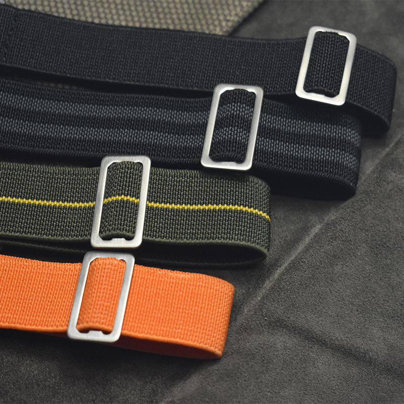 Nylon Uhren armband 18mm 20mm  – Parachute Strap Elastic Bewertung und Preis