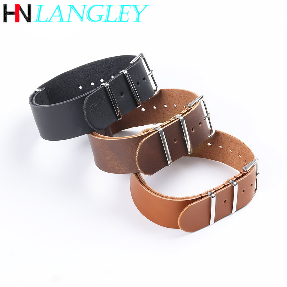 Ultra Dünne Leder Uhr Band Ban – Nato Strap Nylon Bewertung und Preis