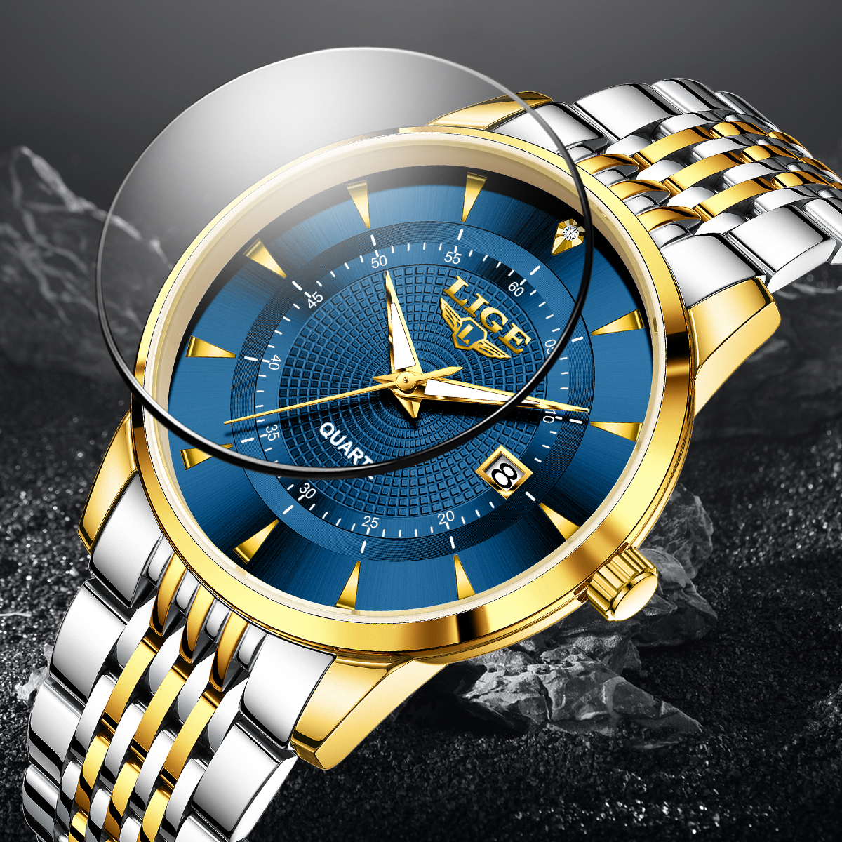 LIGE Neue 2026 Luxus-Herrenuhr – Stainless Bracelet Diver Bewertung und Preis