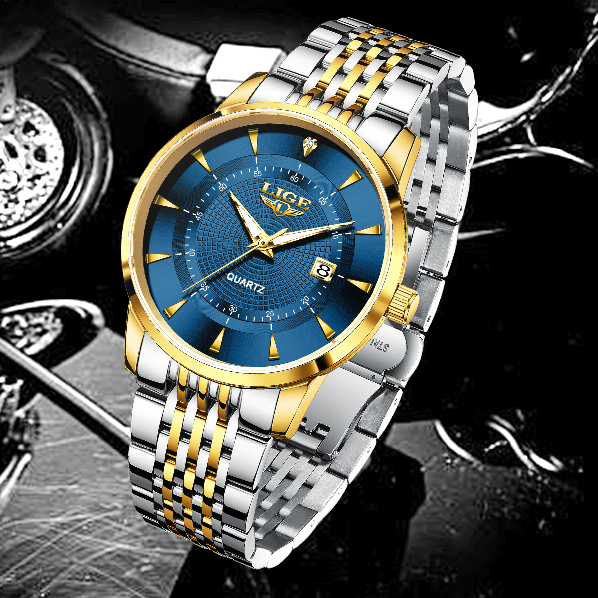 LIGE Neue 2026 Luxus-Herrenuhr – Stainless Bracelet Diver Bewertung und Preis