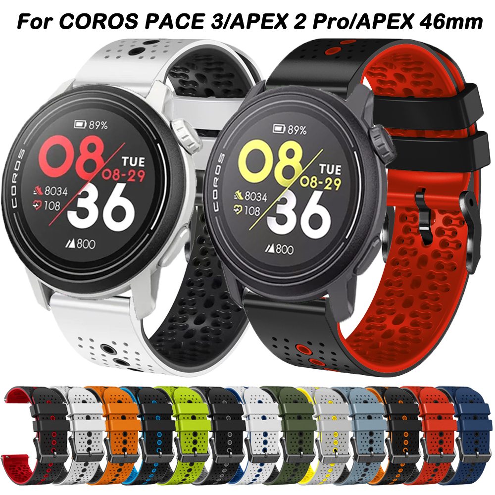 22 mm Silikonband für COROS PA – Silicone Watch Band 22Mm Bewertung und Preis
