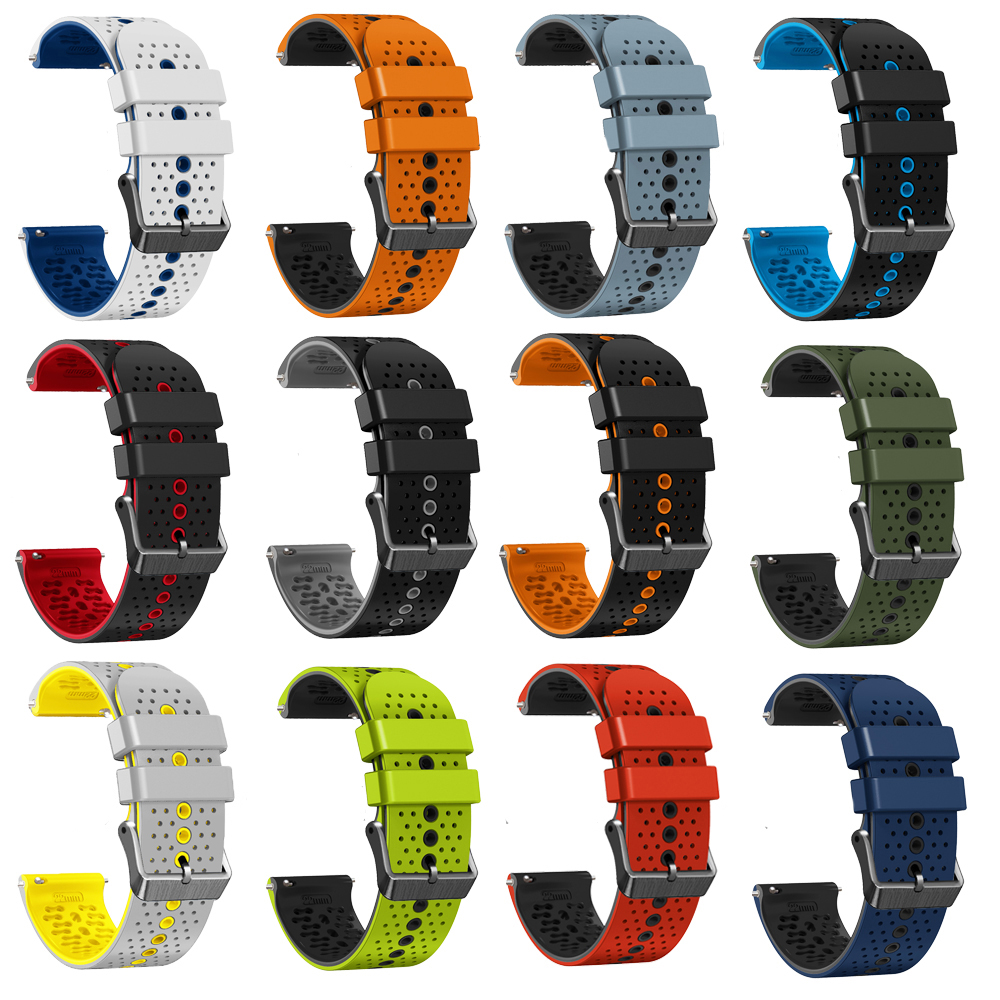22 mm Silikonband für COROS PA – Silicone Watch Band 22Mm Bewertung und Preis