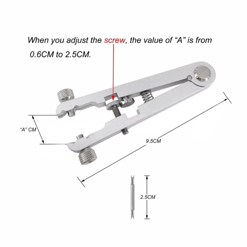 Aluminiumlegierung Uhrenband-E – Spring Bar Tool Set Bewertung und Preis